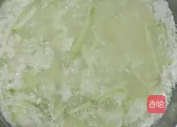 Illustration of how to make kidney bean curd 6