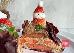 Lucky Bag Snowman Cake Recipe Illustration 8