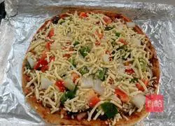 Orleans Chicken Leg Mushroom Pizza Recipe Illustration 10