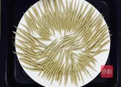 Illustration of how to make mushroom noodles and fish 7
