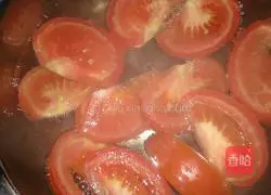 Tomato Egg Curry Fish Ball Soup Recipe Illustration 3