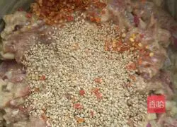 Sesame mutton.Recipe 5