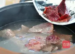 Illustration of braised beef 4