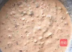 Illustration of how to make seafood kimchi pancake❤️3