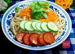 Illustration of how to make 饸饹11