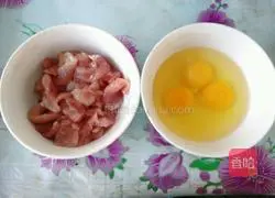 vinegared wood Illustration of how to make beard meat 1