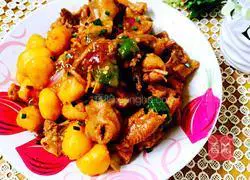 Illustration of how to make large plate chicken 12