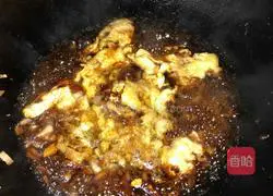 Secrets.Lazy people.Illustration of how to make braised noodles with egg and soy sauce 3