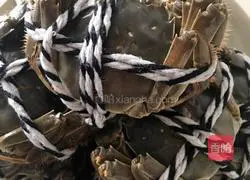 [Steamed Hairy Crab] Recipe Illustration 1