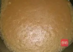 Illustration of how to make cocoa flavored mango pancake 6