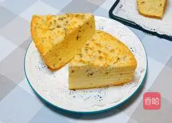 Illustration of how to make seaweed and meat floss cake 20