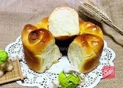 Flower cheese bread recipe illustration 19