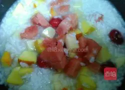 Assorted fruit porridge Illustration of how to do it 8