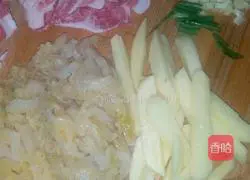 Illustration of how to make pickled cabbage and oatmeal noodles 2