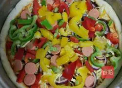 Simple fresh vegetable pizza recipe 11