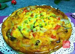 Illustration of how to make homemade bacon pizza 17