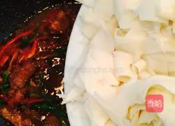 Illustration of making noodles with sauce 12