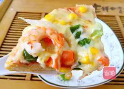 Illustration of how to make pan mini pizza 17