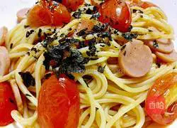 Illustration of how to make Italian tomato pasta 8