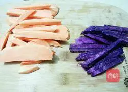 Illustration of how to make French fries 2