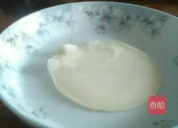 Illustration of how to make pizza with dumpling wrappers (without cheese (vegetarian version)) 3