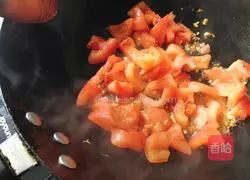 Illustration of how to make braised noodles with tomatoes and eggs 8