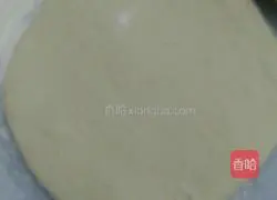 Illustration of making homemade pizza crust 2