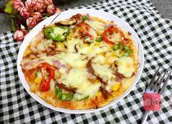 Homemade beef pizza recipe 15