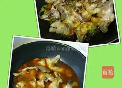 Illustration of braised fish lips 4