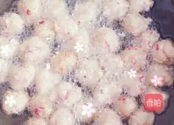 Illustration of how to make crispy radish balls 12