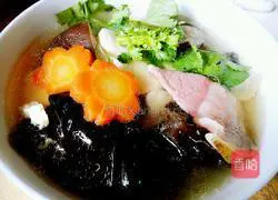 Xuanwei ham vegetable mushroom soup recipe 12