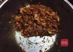 Stuffed meat Illustration of how to make green peppers 1