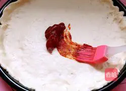 Illustration of how to make simple pizza 12