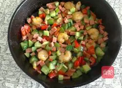 Egg Illustration of how to make pizza 5