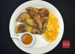 Illustration of how to make French toast 8