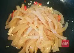 Illustration of how to make konjac kimchi 5