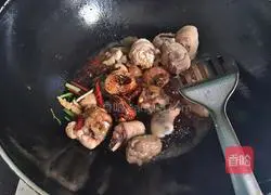 Illustration of how to make braised chicken legs with mushrooms and potatoes 5