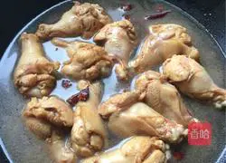 Illustration of braised chicken legs 6