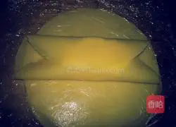 Illustration of how to make mango pancake 6