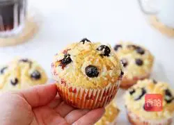 Crispy grains Blueberry muffin cake recipe 21