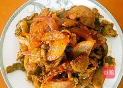 Xinjiang fried barbecue recipe illustration 10