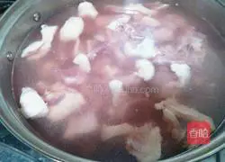 Illustration of how to make tea tree mushrooms and ginger duck 2