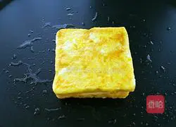 Illustration of how to make ham and toast 9