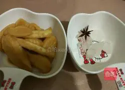 Illustration of how to make ginger duck meat 2