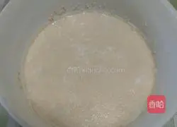 Illustration of how to make hand-shredded bean paste bread without kneading the membrane 1