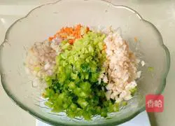 Illustration of how to make vegetable and grain cakes 2