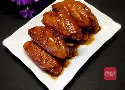 Illustration of how to make braised chicken wings in soy sauce 5