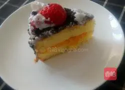 Illustration of how to make fruit sandwich cake 13
