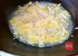 Illustration of how to make pearl dumpling egg drop soup 7