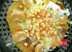 Illustration of how to make fruity sweet potato pizza 7